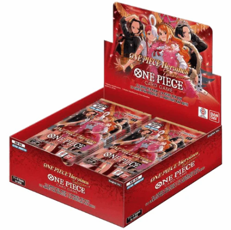 One Piece Card Game Box 24 Buste EB03 Extra Booster Heroines ENG