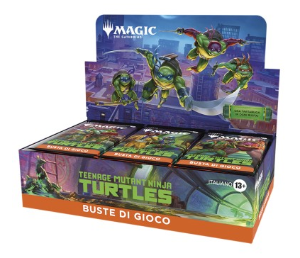 MTG Teenage Mutant Ninja Turtle – Play Booster 30 Buste (ITA)